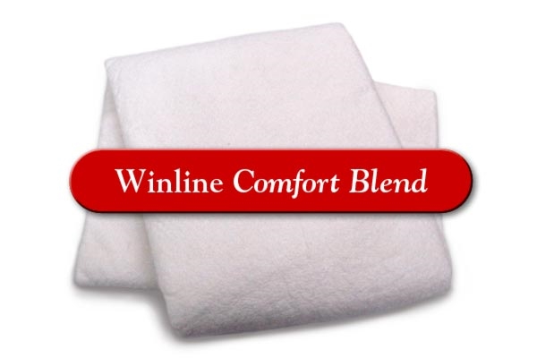 Comfort Blend 80/20% Cotton & Polyester Quilt Batting - Winline Textil